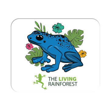 Blue Poison Frog Hardboard Place Mat