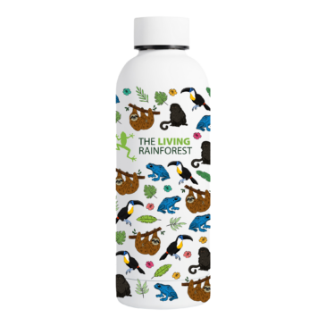 The Living Rainforest Soft Touch Double Walled Bottle