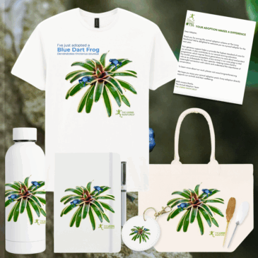 Blue Poison Dart Frog Adoption Pack