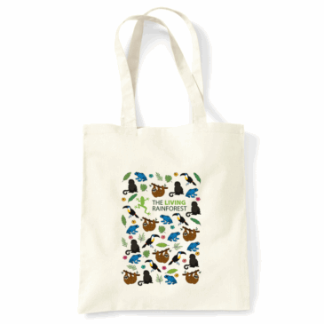 The Living Rainforest Cotton Shopper Bag