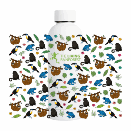 The Living Rainforest Soft Touch Double Walled Bottle