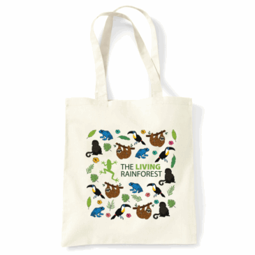 The Living Rainforest Cotton Shopper Bag