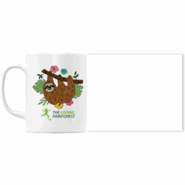 Two-toed Personalised Sloth Mug
